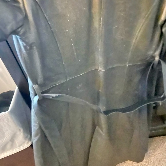 Long vintage leather jacket - Picture 8 of 8